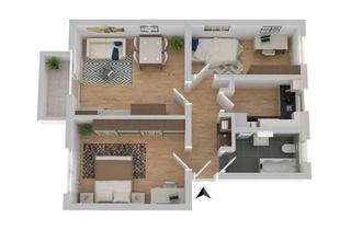 Wohnung mieten in Straße Der Freundschaft 24, 98544 Zella-Mehlis, Sofort einziehen und wohlfühlen!