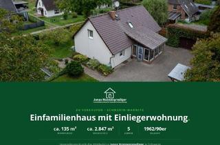 Einfamilienhaus kaufen in Trebbower Straße, 19057 Warnitz, Einfamilienhaus mit Einliegerwohnung und Wintergarten - für den Käufer provisionsfrei