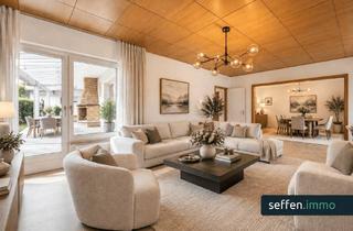 Haus kaufen in 50181 Bedburg, Schöner Grundriss: Bungalow mit Vollkeller und großer Dachausbaureserve zentral in Bedburg-Kaster
