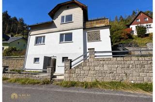 Einfamilienhaus kaufen in 96337 Ludwigsstadt, freistehendes Einfamilienhaus - teilrenoviert - inkl. 2 Garagen