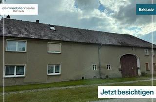 Bauernhaus kaufen in 15926 Heideblick, Ein Hof für Generationen – Bauernhof mit zwei Wohneinheiten, Nebengelass und großem Garten