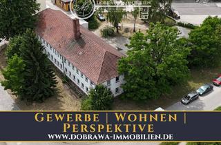 Immobilie kaufen in 15806 Zossen, Gewerbe und Wohnfläche am Bahnhof Wünsdorf, vielseitiges Objekt mit Entwicklungsperspektive