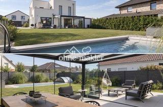 Villa kaufen in 31246 Ilsede, Provisionsfreie moderne Stadtvilla mit Pool und Stil