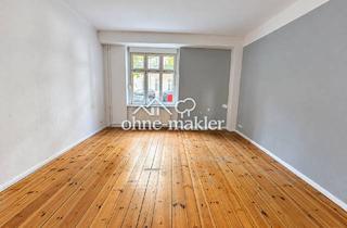 Wohnung kaufen in 12459 Berlin, helle 1-Zi-Altbauwohnung -Terrasse - ruhig & gut angebunden