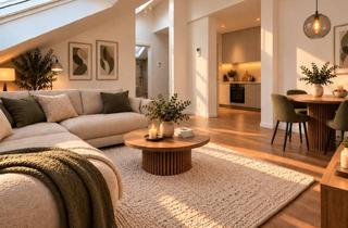 Wohnung mieten in 64846 Groß-Zimmern, Modernes Wohnen: 2-Zimmer-Dachgeschosswohnung in Groß-Zimmern