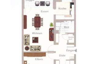 Wohnung mieten in Warnowstraße 23, 51371 Rheindorf, 3-Zimmer-Wohnung in Leverkusen Rheindorf