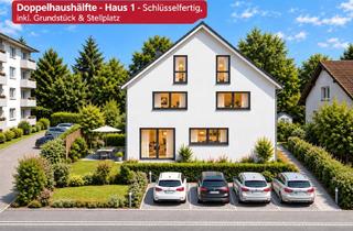 Doppelhaushälfte kaufen in 78467 Konstanz, Doppelhaushälfte, schlüsselfertig - Haus 1 - in Konstanz in Projektierung