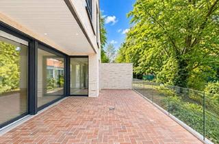 Haus mieten in 48163 Albachten, Zwei exklusive Neubau-Doppelhaushälften mit familienfreundlichem Wohnkonzept & Privatteich