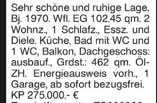 Immobilie kaufen in 72584 Hülben, 1-Fam.-Haus in Hülben