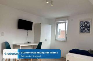 Immobilie mieten in Bismarckstraße, 73779 Deizisau, möblierte 3-Zimmerwohnung Deizisau - Wohnen auf Zeit ab 1 Monat