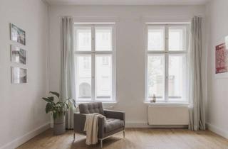 Wohnung kaufen in Schlegelstrasse 27, 10115 Mitte, Altbau mit französischem Balkon, Dielen, vielen Originaldetails und Stellplatz im Hof