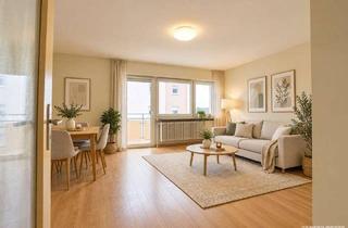 Wohnung kaufen in 91710 Gunzenhausen, Wohnen mit Wohlfühlfaktor: Gepflegte 3-Zimmer-Wohnung mit Westbalkon und Schwedenofen