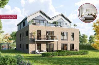 Wohnung kaufen in 26802 Moormerland, Licht & Luft – Stilvolle 2-Zimmer-Wohnung mit großem Balkon und Aufzug