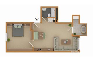 Wohnung kaufen in 74238 Krautheim, Zentral gelegenes 2‑Zimmer‑Apartment mit Stellplatz
