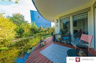 Wohnung kaufen in 71711 Steinheim, Gepflegte & barrierefreie 3,5-Zimmer-EG-Wohnung – mit Teich, Terrasse und Carport in top Lage!