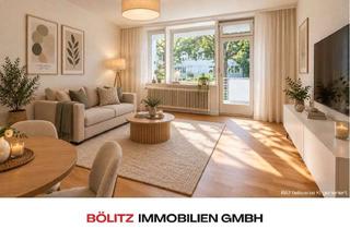 Wohnung kaufen in 14163 Zehlendorf, Bezugsfreie & renovierte 1-Zimmer-Wohnung mit ca. 44 m² im Hochparterre incl. Balkon & Stellplatz