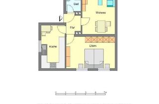 Wohnung mieten in Willi-Hofmann-Straße 25, 32756 Detmold, frei! 2-Zimmer-Wohnung in Detmold Stadtmitte