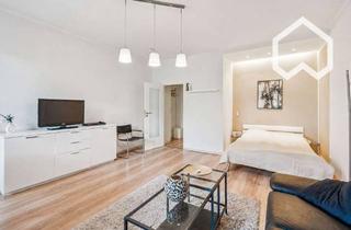 Wohnung mieten in Hubertusallee, 14193 Grunewald, 1-Zimmer-Apartment, möbliert, mit Balkon in Berlin-Grunewald (Kurfürstendamm)