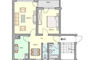 Wohnung mieten in Wagnerstr. 27, 89555 Steinheim, 2-Zimmer-Wohnung in Steinheim