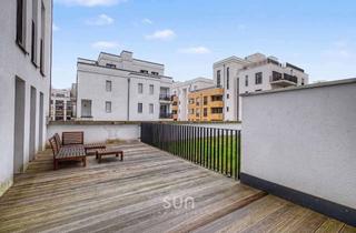 Wohnung mieten in Pariser Straße, 60486 Bockenheim, EUROPAVIERTEL – Stilvolle möblierte 2-Zimmer-Wohnung mit Europagarten-Blick & großer Terrasse