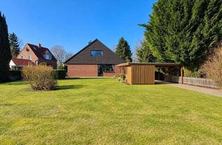 Einfamilienhaus kaufen in 21614 Buxtehude, Vollunterkellertes Einfamilienhaus mit Doppelcarport & zusätzlichem Baugrundstück im Garten