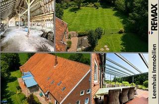 Haus kaufen in 26831 Bunde, * Deichnah wohnen * Fenster laufend erneuert * Einblasdämmung * 780m² Scheune * 4741m² Grundstück *