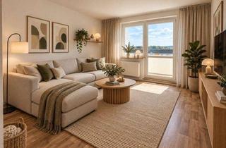 Wohnung mieten in 08468 Reichenbach, Sonnige Aussichten! Sanierte 3-Raum-Wohnung mit verglastem Balkon und Ausblick zum Sofortbezug