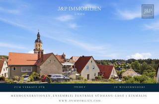 Haus kaufen in 91452 Wilhermsdorf, 2 Häuser - viele Möglichkeiten! Ideal als Mehrgenerationenhaus, Wohnen und Arbeiten oder Vermieten!