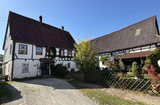 Haus kaufen in 89601 Schelklingen, Historisches Juwel mit Potenzial: Denkmalgeschütztes Wohnhaus & Scheune