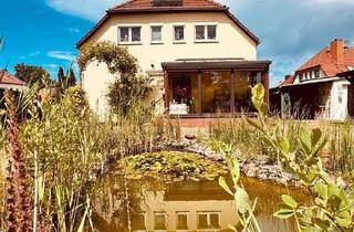 Doppelhaushälfte kaufen in 14712 Rathenow, Charmante Doppelhaushälfte mit Garten, Garage und Solarthermie in Rathenow zu verkaufen!