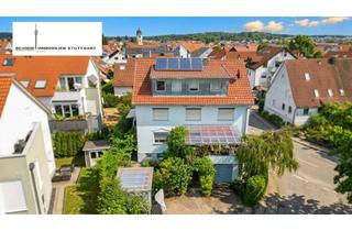 Haus kaufen in 72649 Wolfschlugen, Zukunftssicher und saniert: 3 Familienhaus (ca. 236m²) in Wolfschlugen
