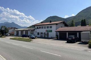 Gewerbeimmobilie kaufen in 83224 Grassau, Einfamilienhaus mit Gewerbehalle für KFZ / Handwerker / Sportstätte etc. - vieles möglich!