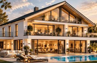 Villa kaufen in 85598 Baldham, Großzügiges Baugrundstück in Vaterstetten Ortsteil Baldham – genehmigte Planung für Villa