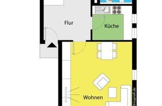 Wohnung mieten in 01445 Radebeul, Herrliche Wohnung mit Balkon in Radebeul! Tageslichtbad!