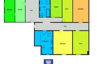 Wohnung mieten in 01477 Arnsdorf, Großzügige Wohnung in einem Drei-Seiten-Hof in Arnsdorf!