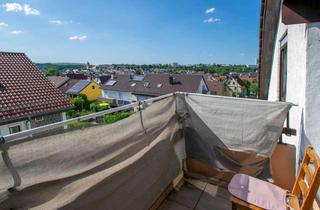 Wohnung kaufen in 71701 Schwieberdingen, Renditestarke 3-Zimmer-Dachgeschosswohnung mit Balkon, Garage und Hobbyraum in ruhiger Wohnlage