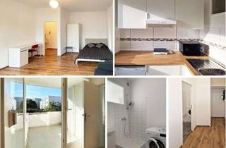 Wohnung kaufen in 13599 Haselhorst, Ruhige Lage & gepflegter Zustand: 1-Zimmer-Traum mit Balkon und Tageslichtbad