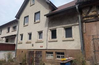 Haus kaufen in Pfahlbachweg, 74613 Öhringen, Historisches Sanierungsobjekt mit Fachwerk-Scheune in Öhringen-Ohrnberg – viel Platz für Macher und