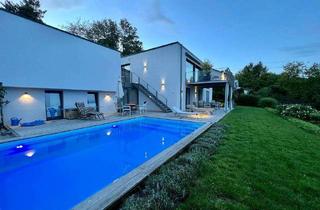 Haus kaufen in 66271 Kleinblittersdorf, HOCHMODERNER BUNGALOW DER SPITZENKLASSE MIT TOLLEM AUSBLICK