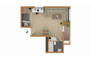 Wohnung kaufen in 74238 Krautheim, Zentral gelegenes 1‑Zimmer‑Apartment mit Stellplatz