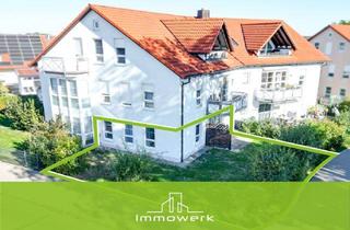 Wohnung kaufen in 87700 Memmingen, Tolle Erdgeschosswohnung mit Tiefgaragenstellplatz in Memmingen-Steinheim!