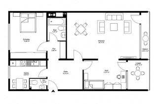 Wohnung kaufen in 25451 Quickborn, Bezugsfrei: Helle 3-Zimmer-Wohnung mit Südwestbalkon, Aufzug und Tiefgaragenplatz in Quickborn