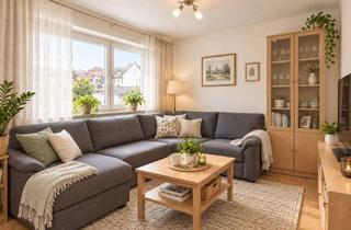 Wohnung kaufen in Scheffelstraße 35-37, 79618 Rheinfelden, Besondere 4-Zimmer-Wohnung mit Gartenparzelle, separatem Dachgeschosszimmer, und viel Potenzial