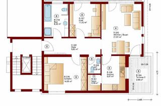 Penthouse kaufen in Mühlweg, 73460 Hüttlingen, Exklusives Penthouse in Hüttlingen