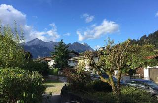 Wohnung kaufen in Burgstr. 87, 82467 Garmisch-Partenkirchen, Sonniges Hideaway mit Alp-/Zugspitzblick, Schwimmbad,Garten,Terrasse u. Garage in Garmisch