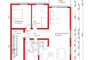 Wohnung mieten in Stamitzstrasse 10, 68723 Schwetzingen, Neubau‑Erstbezug: 3‑Zimmer‑Whg 1. OG mit Klimaanlage & Balkon Tageslichtbad