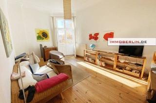 Wohnung kaufen in 12203 Berlin, IMMOBERLIN.DE - Wunderbare Altbauwohnung mit Sonnenbalkon & Dachrohling in gefragter Lage