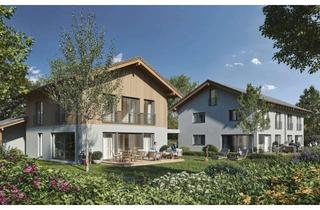 Einfamilienhaus kaufen in 83313 Siegsdorf, Holz, Licht & Garten: freistehendes Neubau-Einfamilienhaus mit Doppelgarage in Siegsdorf