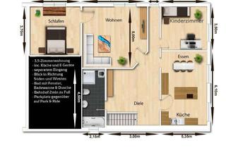 Wohnung mieten in Basler Straße 102a, 79227 Schallstadt, 3,5-Zimmer-Wohnung in Schallstadt