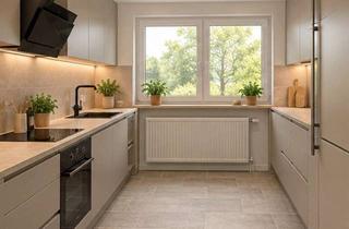 Wohnung mieten in 48336 Sassenberg, Frisch renovierte 4-Zi-Wohnung (99qm) mit großem Balkon, neuer Einbauküche & Garage in Sassenberg